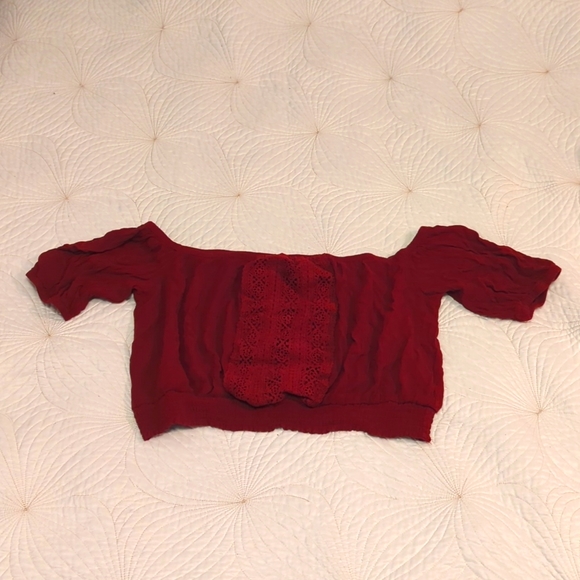 Cropped smock bottom shirt - Picture 1 of 4